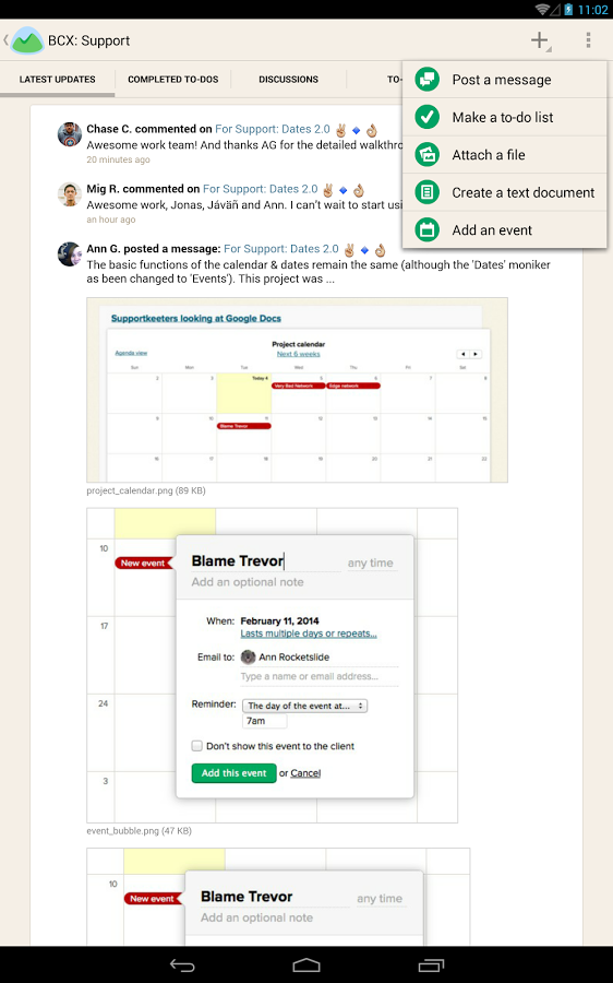 Basecamp - Official App - screenshot
