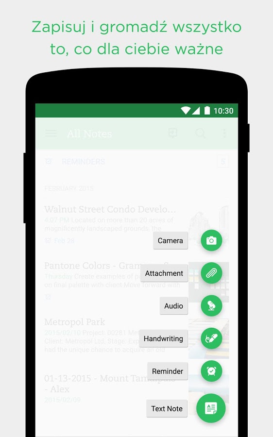 Evernote - screenshot