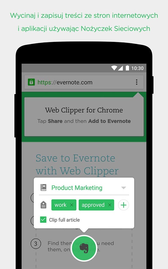 Evernote - screenshot