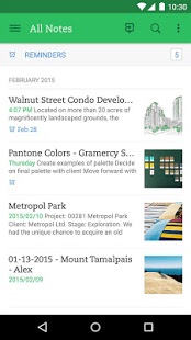 Evernote - screenshot thumbnail