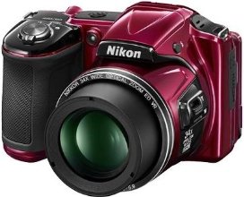 Nikon COOLPIX L830 16 MP CMOS Digital Camera with 34x Zoom NIKKOR Lens and Full 1080p HD Video (Red) (Certified Refurbished)