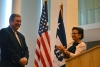 Secretary Pritzker thanks Census Bureau Acting Director Tom Mesenbourg for his 41 years of service