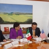 Secretary Pritzker joined by U.S. Ambassador Wayne and Mexico&#039;s Secretary of Economy, Ildefonso Guajardo Villarreal during her trade mission to Mexico City and Monterrey.