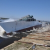 NIST MEP&#039;s client, VT Marine, launching a Navy ship