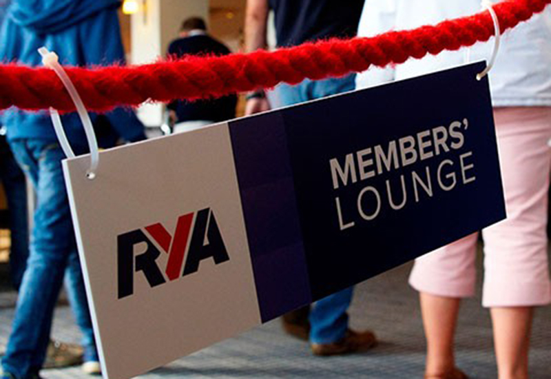 RYA Members' Lounge at the Southampton Boat Show 2015