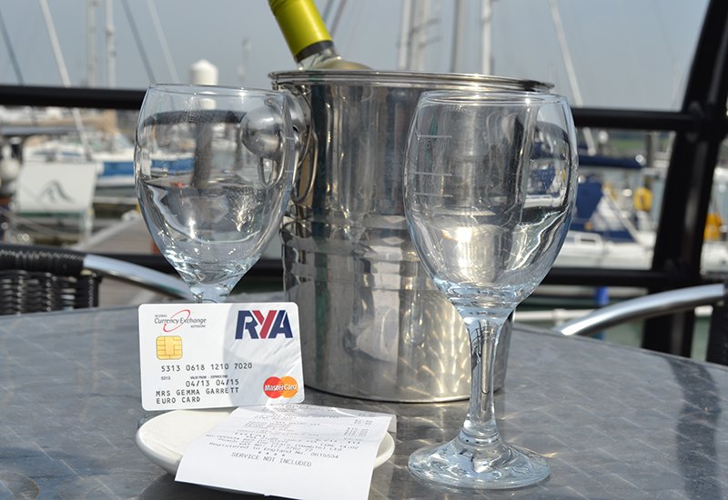 RYA currency travelcard