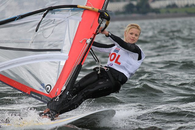 Day 1 - Natalia Kacpzik (POL) - RS:X Girls