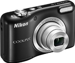 Nikon Coolpix L31 Fotocamera compatta digitale, 16 Megapixel, Zoom 5X, ISO 1600, display da 3", colore: nero [Nital card: 4 anni di garanzia]