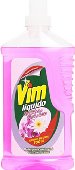 Vim - Detergente Pavimenti Liquido, Orchidea e Fiori di Loto -  1000 ml