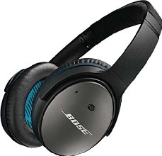 Bose® QuietComfort® 25 Cuffie Acoustic Noise Cancelling® per dispositivi Apple, Nero