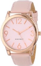 Nine West Reloj para mujer NW/1158PKRG en color oro rosa.