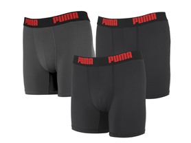 Puma Men's Boxer Briefs, 3 Pack (Mult. Colors)