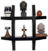 Forzza Aldo Wall Shelf (Wenge)