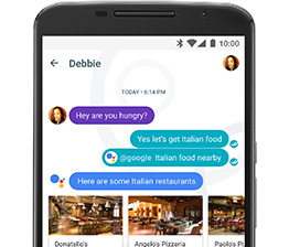 Google Allo screenshot