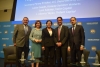 Secretary Pritzker (center) at the Hispanic Entrepreneurship Summit in June 2016