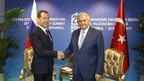 Dmitry Medvedev meets Turkish Prime Minister Binali Yildirim