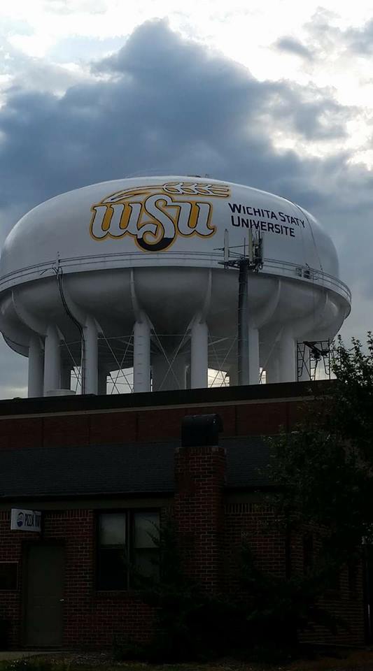 Wichita State's water tower typo is one for the ages