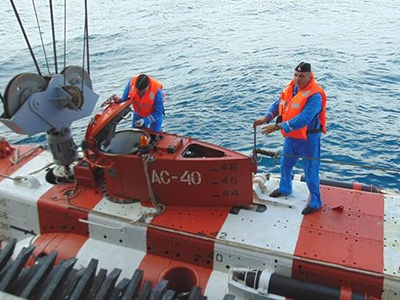 Подводная операция в Японском море