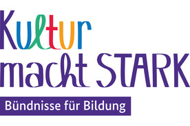 Logo zur Kampagne Kultur macht stark