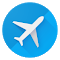 Google Flights Symbol
