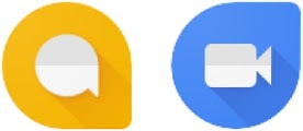 Google Allo und Google Duo Symbol