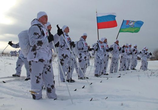 Отправились десантники в сверхдальний переход…