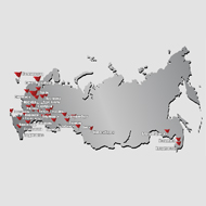 Карта учебных заведений Минобороны России
