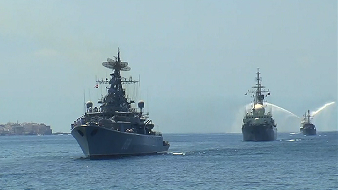 Главный военно-морской парад по случаю Дня ВМФ