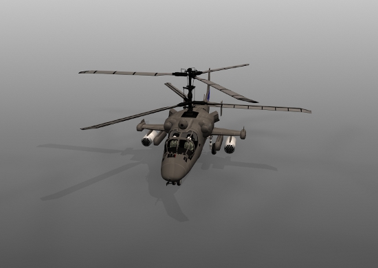 Attack helicopter Ka-52 «Alligator»