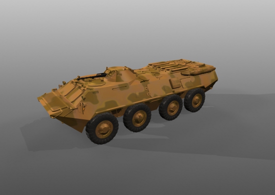 Armoured personnel carrier BTR-80