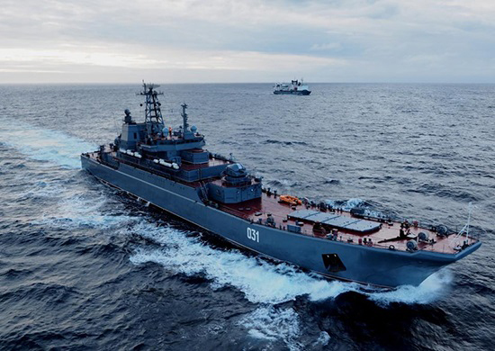 Десантные корабли Северного флота отработают минные постановки в Баренцевом море