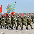 Motorised rifle and tank units of the WMD Tank Army train for military parade marking 74th anniversary of Victory in the Great Patriotic War