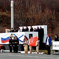 Торжественная церемония присвоения имени «Юнармеец Камчатки» противодиверсионному катеру «П-417» (г. Петропавловск-Камчатский)