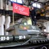 Т-34 покинул постамент для участия в параде