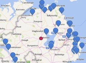 Northern Ireland Map