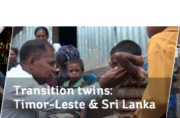 Transition twins: Sri Lanka and Timor-Leste team up for sustainable immunisation