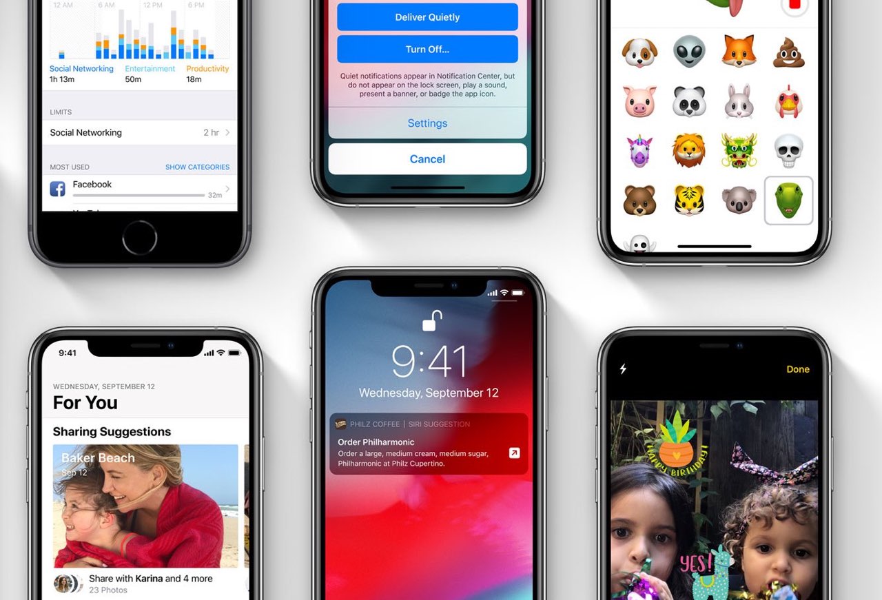 iOS 12 updates