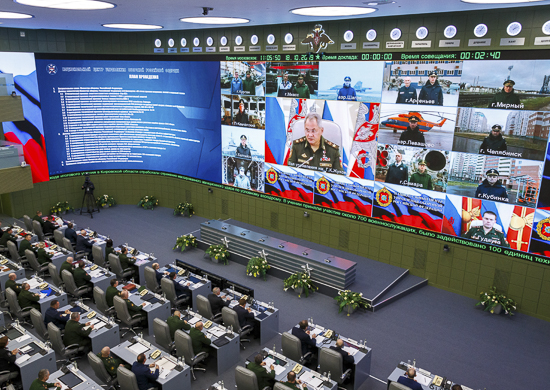 National Centre for State Defence Control hosts Military Acceptance Day chaired by Russian Minister of Defence