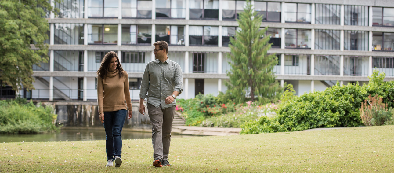 Students at Wolfson College