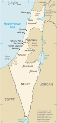 Israel - Mappa