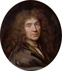 Portrait of Molière by Pierre Mignard (c. 1658)