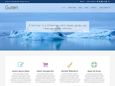 Kaira - Guten WordPress Theme