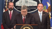 File:AG Barr on Release of Report on Investigation into Russian Interference...webm