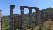 File:The Roman Aquaduct at Mória (Lesvos).ogv