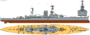 HMS Glorious (1917) profile drawing.png