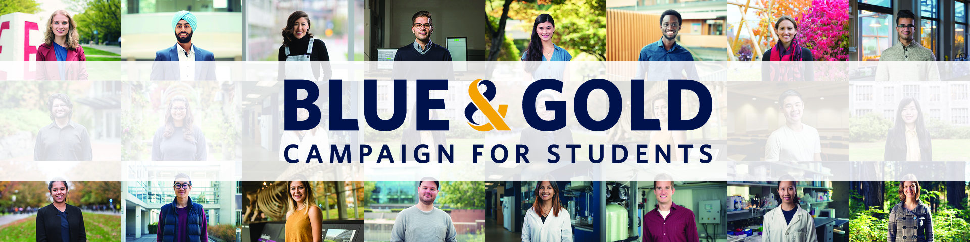 Blue & Gold Campaign for Students