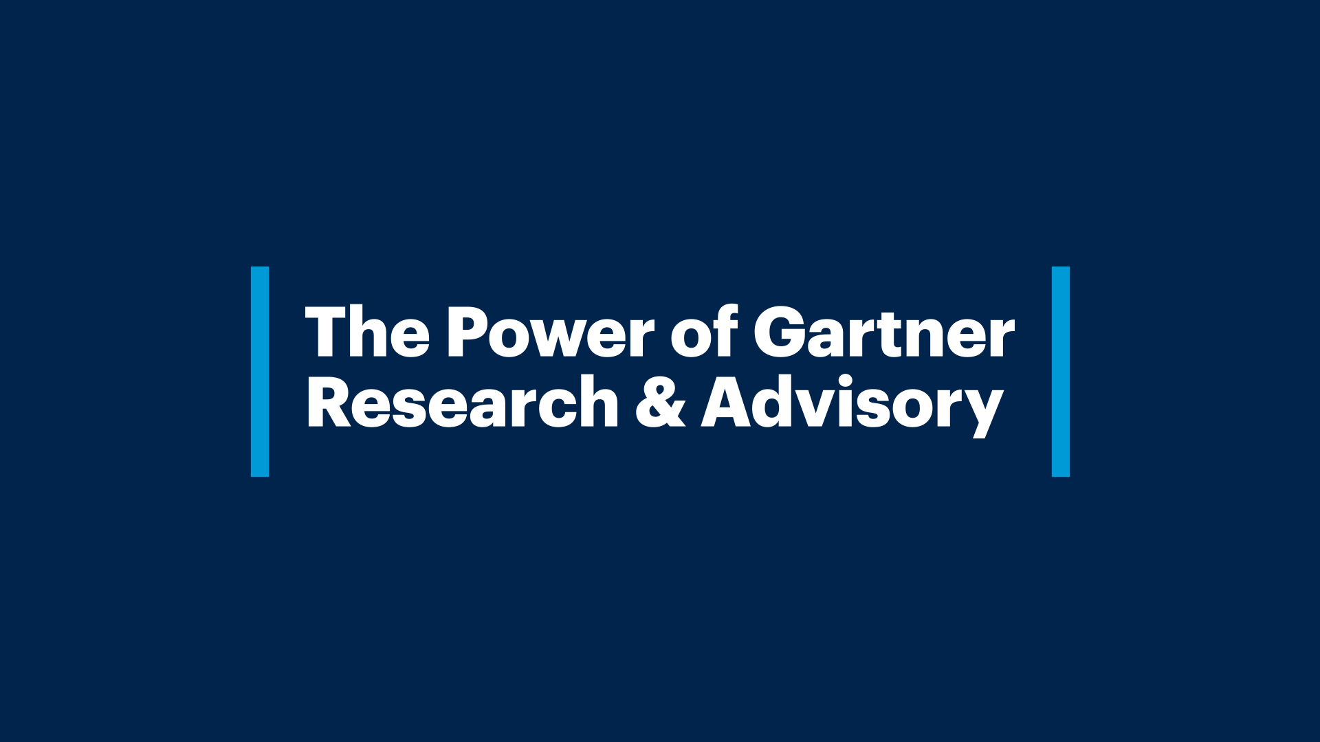 The Value of Gartner Event Sponsorship
