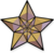 This star symbolizes the featured content on Wikipedia.