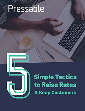 Five simple tactics to raise rates and keep customers ebook