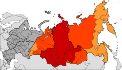        Siberian Federal District        Geographic Russian Siberia        North Asia, greatest extent of Siberia